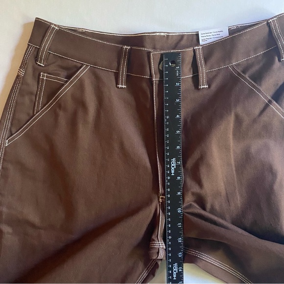 Nike SB Carpenter Pants Mens 32 Brown Baggy Skater Straight Leg Loose Fit Y2K - Picture 14 of 16
